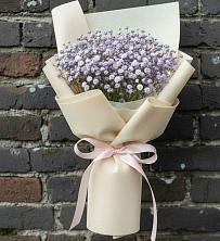 Букет цветов из:  Гипсофила в Тбилисской