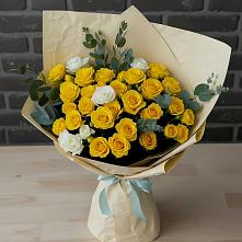 Букет цветов из:  Розы в Тбилисской