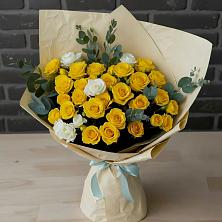 Букет цветов из:  Розы в Тбилисской