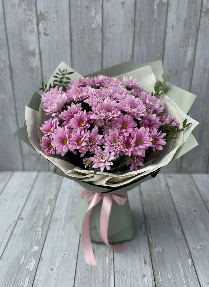 Букет цветов из: Хризантемы в Тбилисской