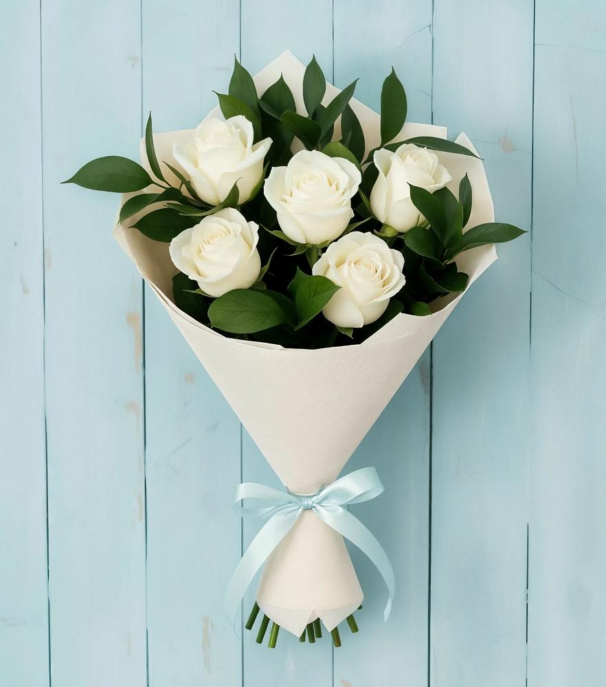 Букет цветов из: Розы в Тбилисской