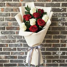 Букет цветов из:  Розы в Тбилисской
