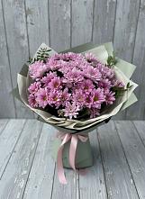 Букет цветов из:  Хризантемы в Тбилисской