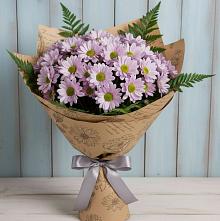 Букет цветов из:  Хризантемы в Тбилисской