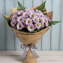 Букет цветов из:  Хризантемы в Тбилисской