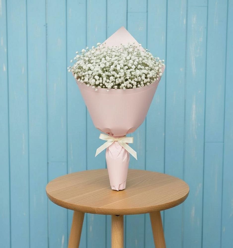 Букет цветов из: Гипсофила в Тбилисской