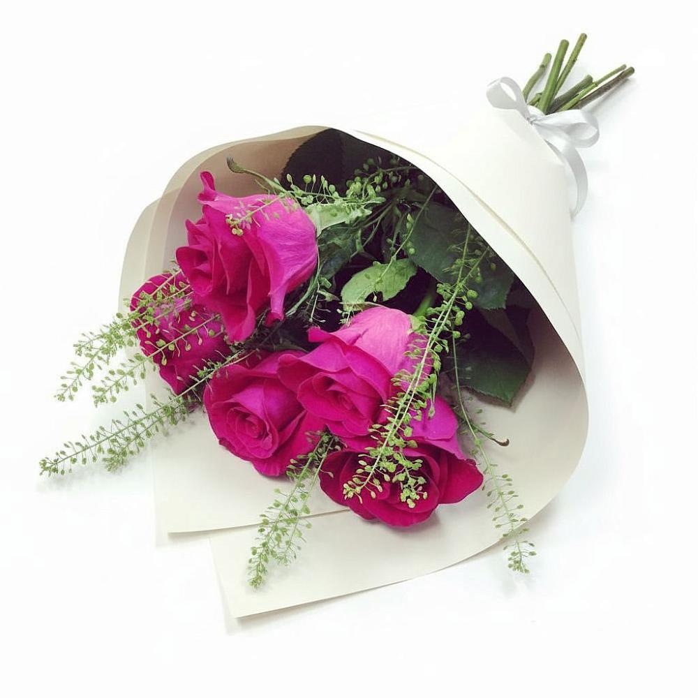 Букет цветов из: Розы в Тбилисской