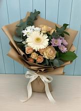 Букет цветов из:  Герберы и Хризантемы #REPLACE_PRED# Тбилисской