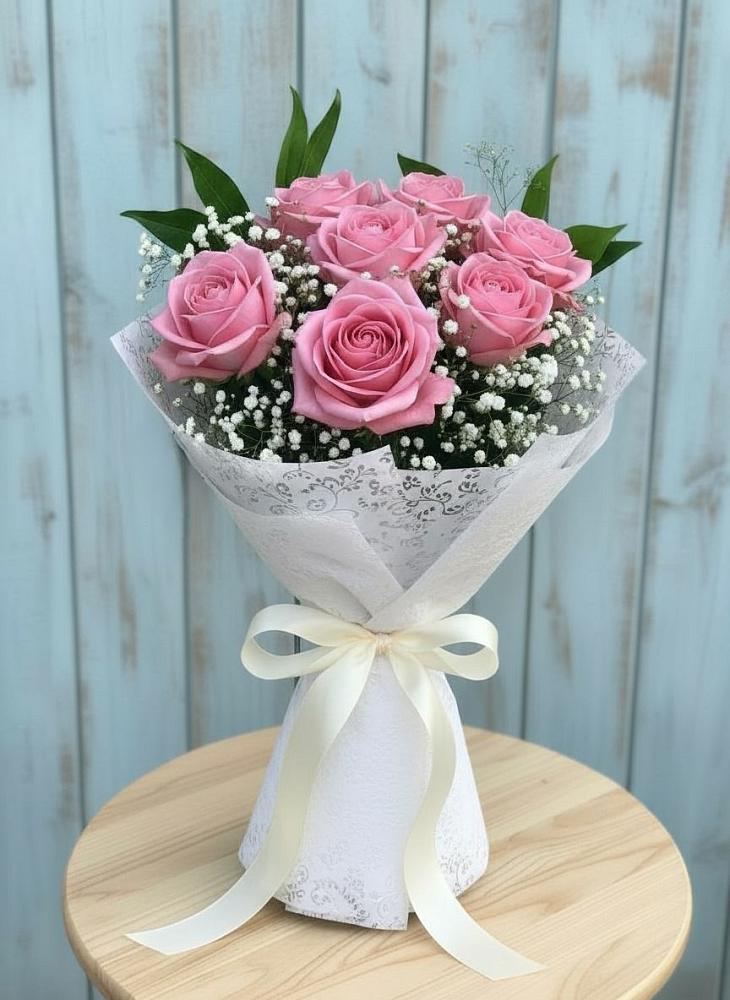 Букет цветов из: Розы в Тбилисской