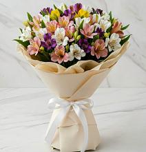 Букет цветов из:  Альстромерии #REPLACE_PRED# Тбилисской