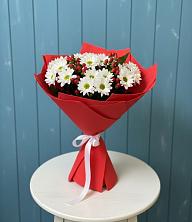 Букет цветов из:  Хризантемы в Тбилисской