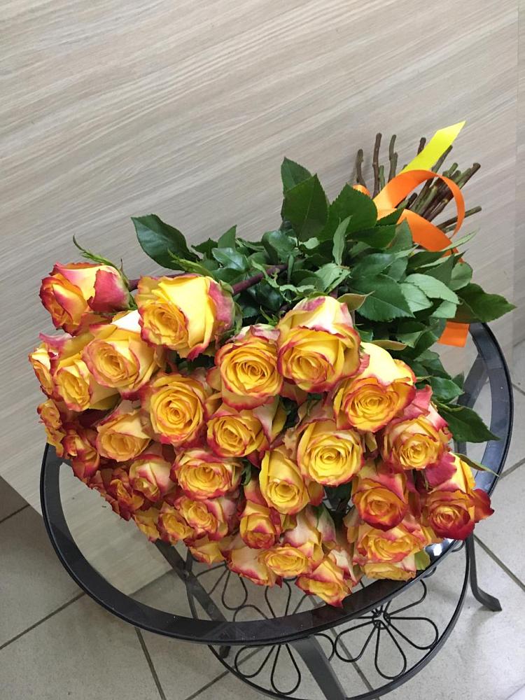 Букет Желтые розы в Тбилисской