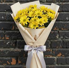 Букет цветов из:  Хризантемы в Тбилисской