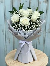 Букет цветов из:  Розы #REPLACE_PRED# Тбилисской