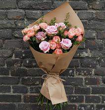 Букет цветов из:  Розы в Тбилисской