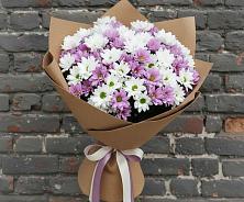 Букет цветов из:  Хризантемы в Тбилисской