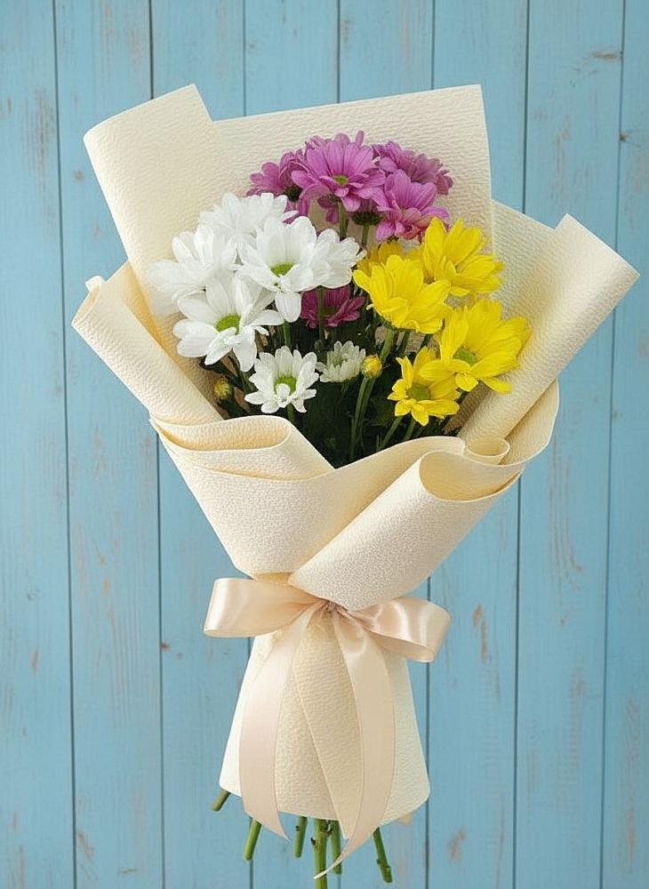 Букет цветов из: Хризантемы в Тбилисской