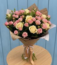 Букет цветов из:  Розы в Тбилисской