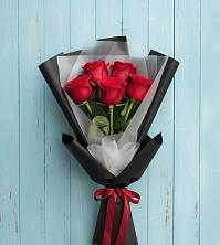 Букет цветов из:  Розы в Тбилисской