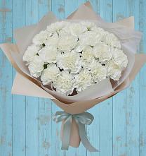 Букет цветов из:  Гвоздики в Тбилисской