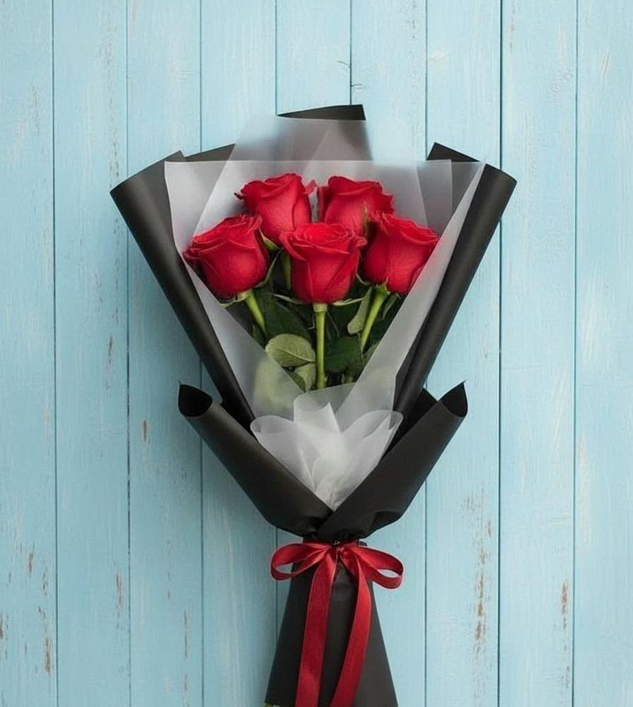 Букет цветов из: Розы в Тбилисской